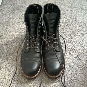 Red Wing Black Iron Ranger Boots - Only Worn 2 Times